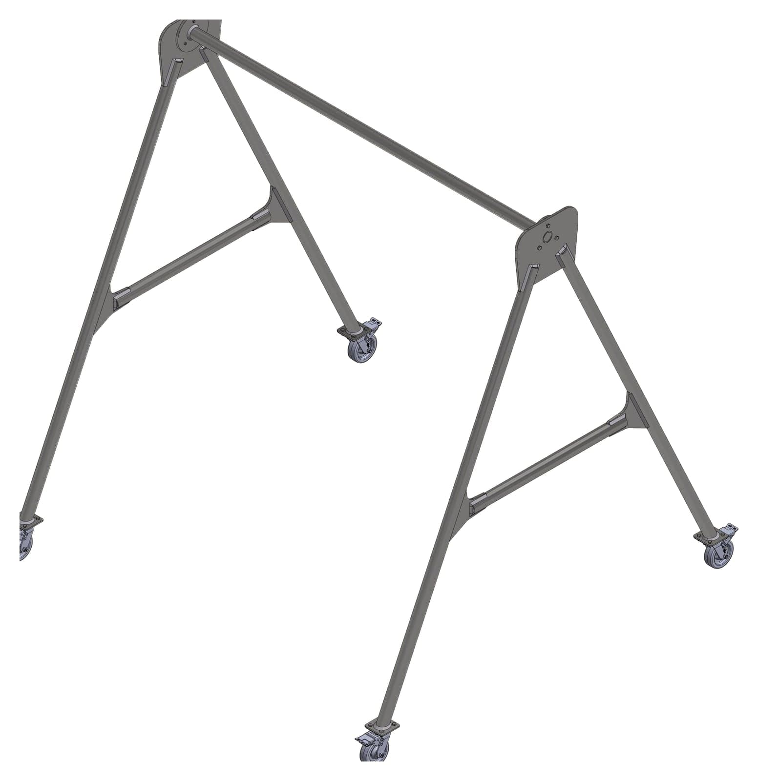 Modelo 3D de la grúa pórtico de 1 t