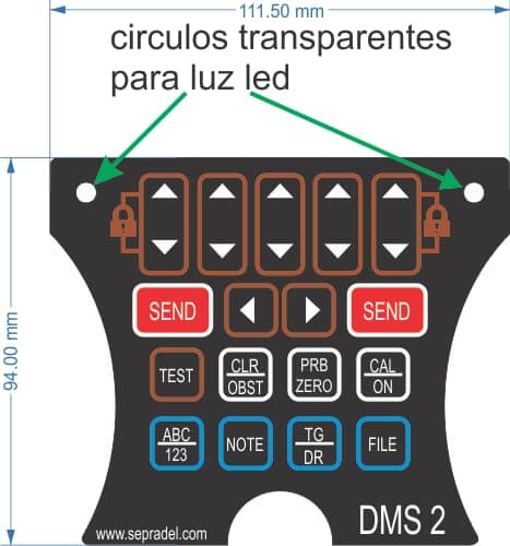 Diseño de la carátula del teclado